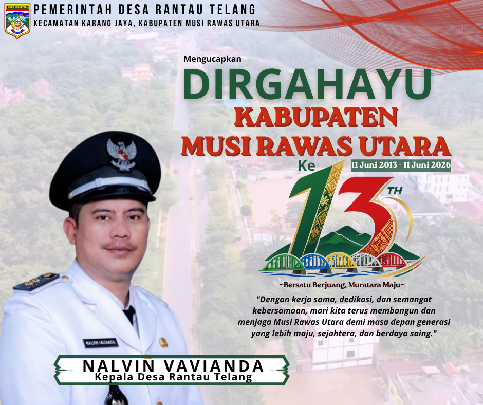 Pemdes Rantau Telang☆Dirgahayu Muratara