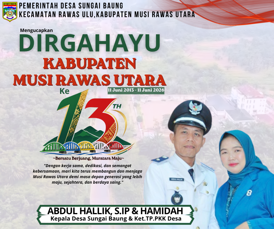 Pemdes Sungai Baung; Dirgahayu Muratara